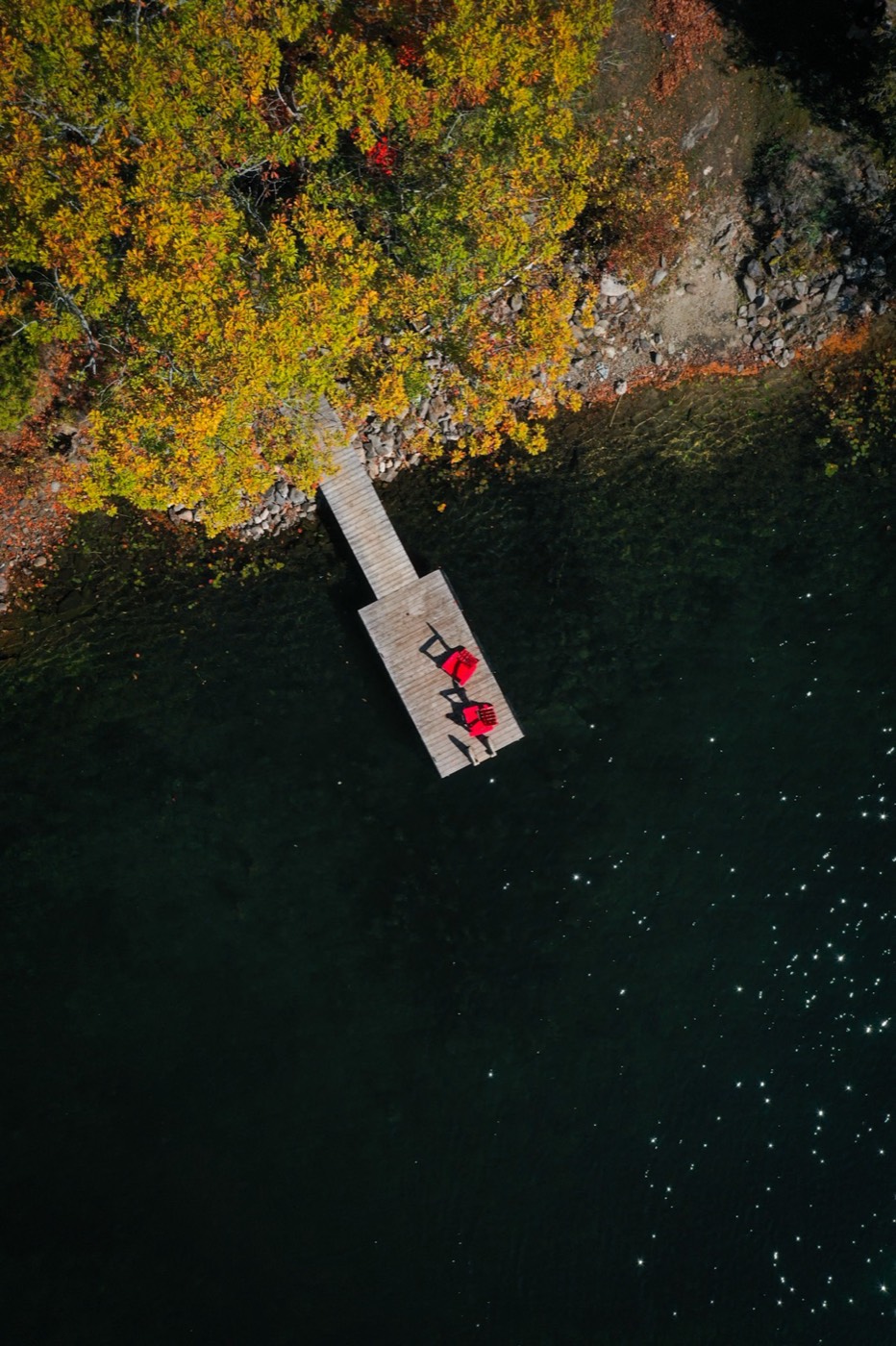 Enhabit outdoor fire pit under the stars